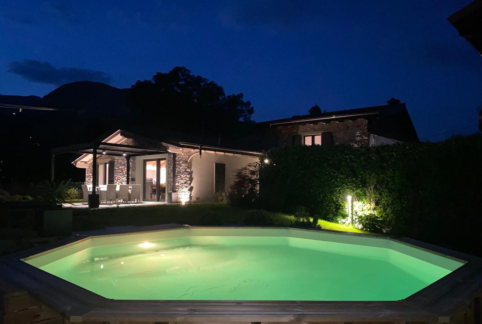 Villa Larius Gravedona Eksteriør billede