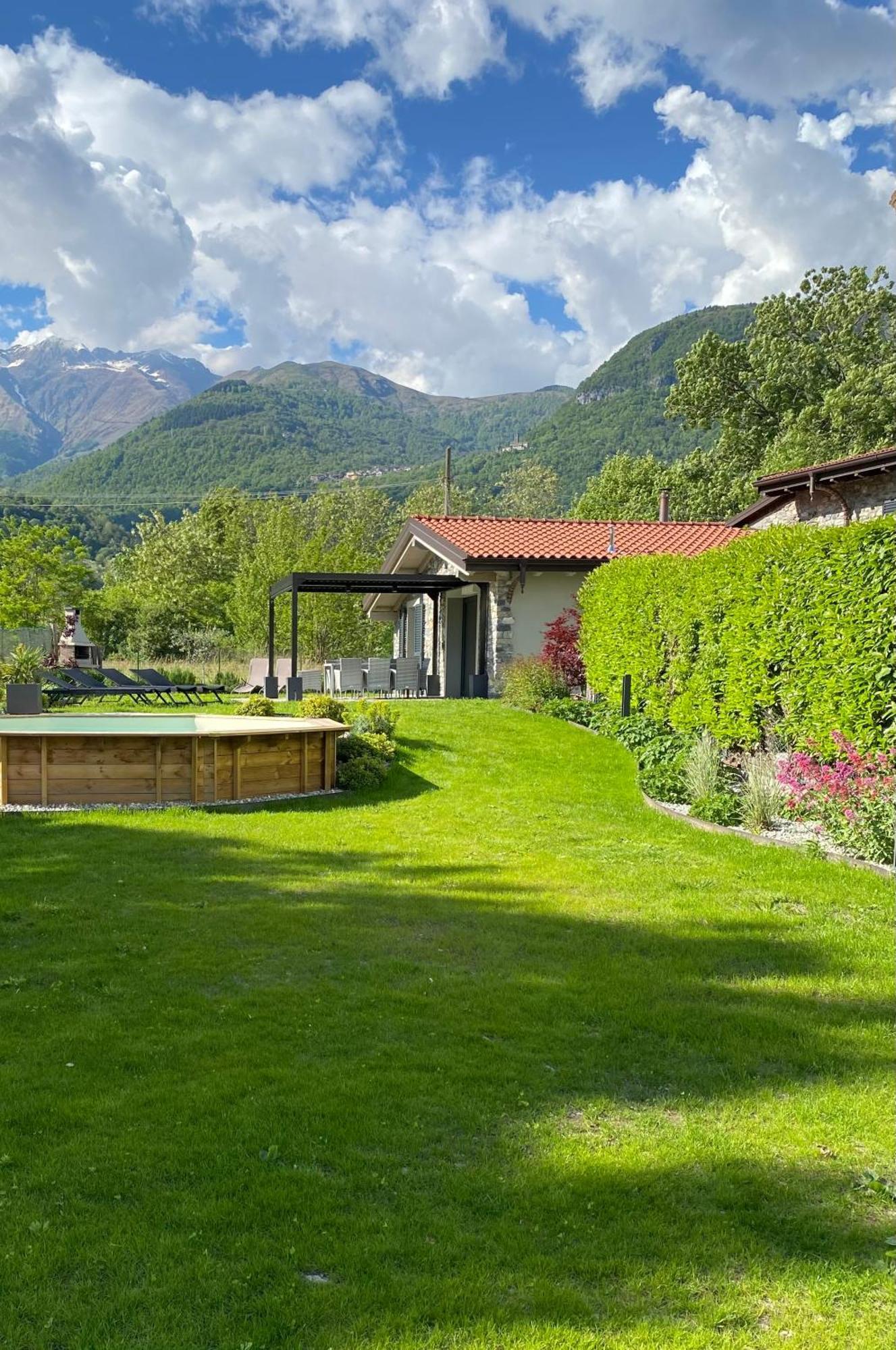 Villa Larius Gravedona Eksteriør billede